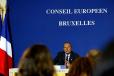 Conseil européen de Bruxelles - point de presse du Président de la République
