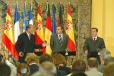 Rencontre franco-germano-espagnole : conférence de presse conjointe