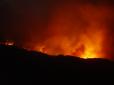 Feu de forêt à Vidauban - été 2003