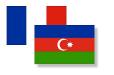 Drapeau France / Azerbaïdjan