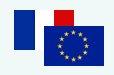 Drapeau France / Union européenne