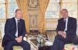 Entretien du Président de la République et de M. Vladimir Poutine, Président de la Fédération de Russie