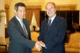 Entretien du Président de la République avec M. LEE Hsien Loong, Premier ministre de Singapour
