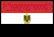 Drapeau : République arabe d'Egypte