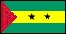 Drapeau : République démocratique de Sào Tomé et Principe
