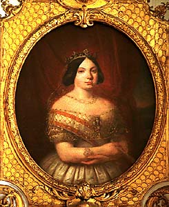 Portrait : Isabella II., Königin von Spanien