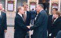 vom 1. bis 3. Juli 2001. Staatsbesuch in Rußland.