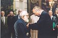 19. April 2001 Ordensüberreichung dem Pfarrer Pierre.
