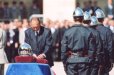 14. September 2002 Ehrerbietung an den Feuerwehrmännern von Paris.