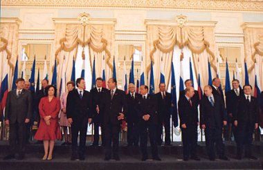 Cumbre Unión Europea/Rusia, foto de grupo