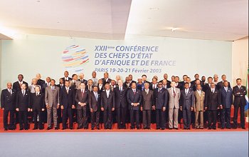 22 Conferencia de los jefes de Estado de África y de Francia