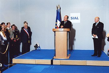 25. Oktober 2000, SIAL 2000 in Villepinte