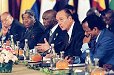 8 février 2002 Réunion pour le développement de l'Afrique (NEPAD).