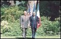  Presidente William Jefferson Clinton visita en Francia