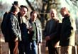 Jacques Chirac, then a Deputy in the French National Assembly, meets farmers in the Corrèze Department