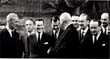 25 de marzo de 1967 - Jacques Chirac era entonces ministro de Asuntos Sociales. En la foto, figura con el general de Gaulle y AndrÃ© Malraux ...