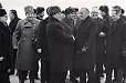 Rencontre avec M. Leonid Brejnev, secrétaire général du Parti communiste de l'Union des Républiques Socialistes Soviétiques (Zaslavl (URSS) - Janvier 1973)