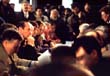 1995: Reunión de trabajo durante la campaña presidencial.