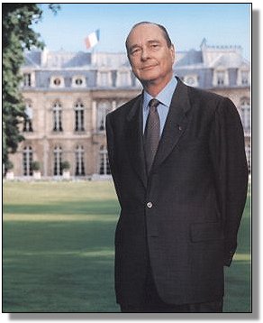 President of the French Republic since 17 May 1995