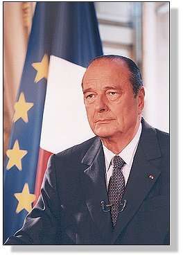 3. Mai 1999: Fernseh- und Rundfunkansprache des Präsidenten der Republik Jacques Chirac über die Ent wicklung der Lage im Kosovo.