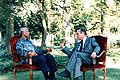 14. Juli 1996 Zusammenkunft mit Nelson Mandela