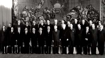 Presentation of Pierre Messmer's government, July 7, 1972