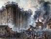 View of the Siege and Storming of the Bastille by Jean-Pierre Houel