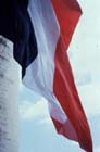 French flag at the Arc de Triomphe