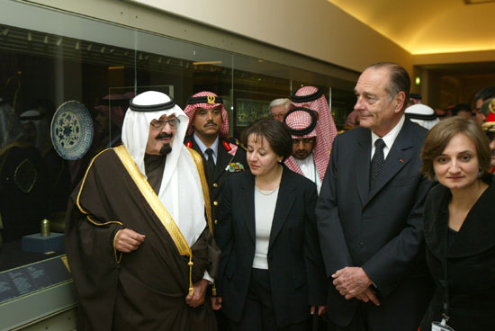 Visite officielle du prince héritier d'Arabie Saoudite.