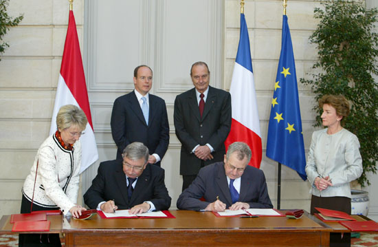 Entretien avec le prince Albert de Monaco.