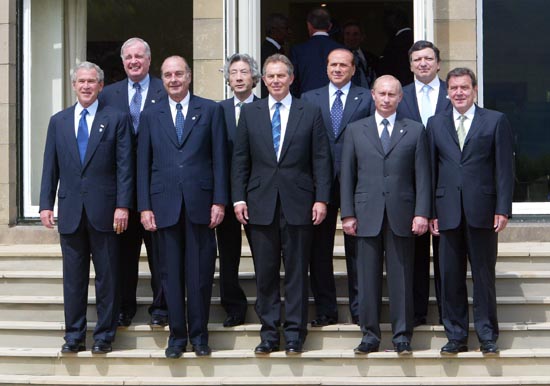 Sommet du G8 de Gleneagles.