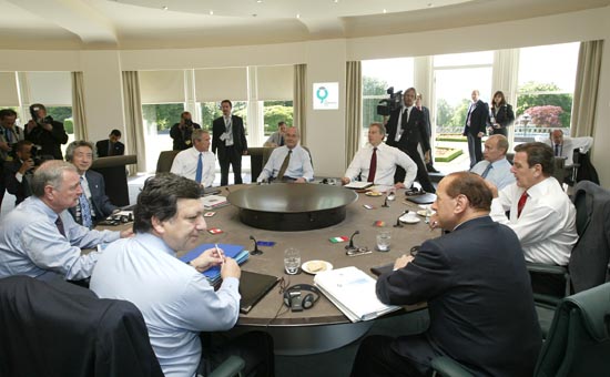 Sommet du G8 de Gleneagles.