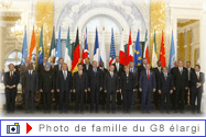 G8 de Saint Petersbourg - Photo de famille du G8 élargi