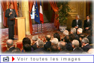 Vendredi 5 janvier 2007 - voeux au corps diplomatique