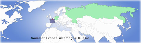 Sommet frano-germano-russe