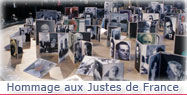 Hommage de la Nation aux Justes de France - crypte du Pantheon - janv 2007.