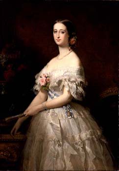 Illustration : Eugénie de Montijo. Impératrice des Français par Edouard Dubufe