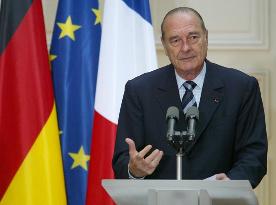 Rencontre franco-allemande.