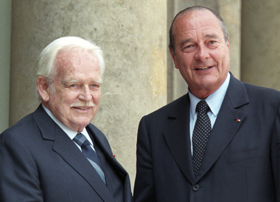 ARCHIVES - dispartion de Son Altesse Sérénissime le prince Rainier III de Monaco.