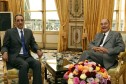 Entretien de M. Jacques CHIRAC, Président de la République avec le Colonel Ely OULD MOHAMED VALL, Président de Mauritanie - 4