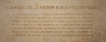Hommage de la Nation aux Justes de France - 9