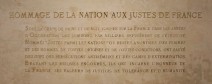 Hommage de la Nation aux Justes de France - 9