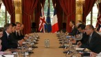 Sommet franco-britannique à Paris. - 9