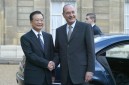 Photo :Entretien avec le Premier ministre chinois.