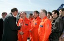 Photo : Déplacement à Toulouse -  rencontre avec les personnels d'Airbus Industries.