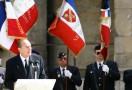 Cérémonies d'hommage lors des obsèques du général de Boissieu.