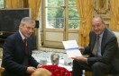 Photo : Remise du rapport annuel de la Banque de France