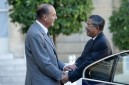 Photo :Entretien avec le Premier ministre du Cambodge.