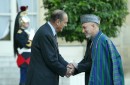 Photo 2 :Entretien avec le Président afghan.