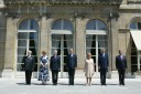 Photo : Minute de silence en hommage aux victimes des attentats de Londres